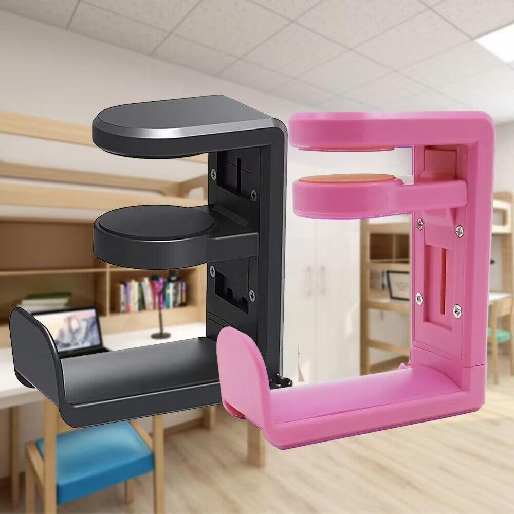 Table Headphone Bracket Organizing Desk Game Headset Holder 360 Degree Rotatable Hanger Bar Organizer Rack Supply