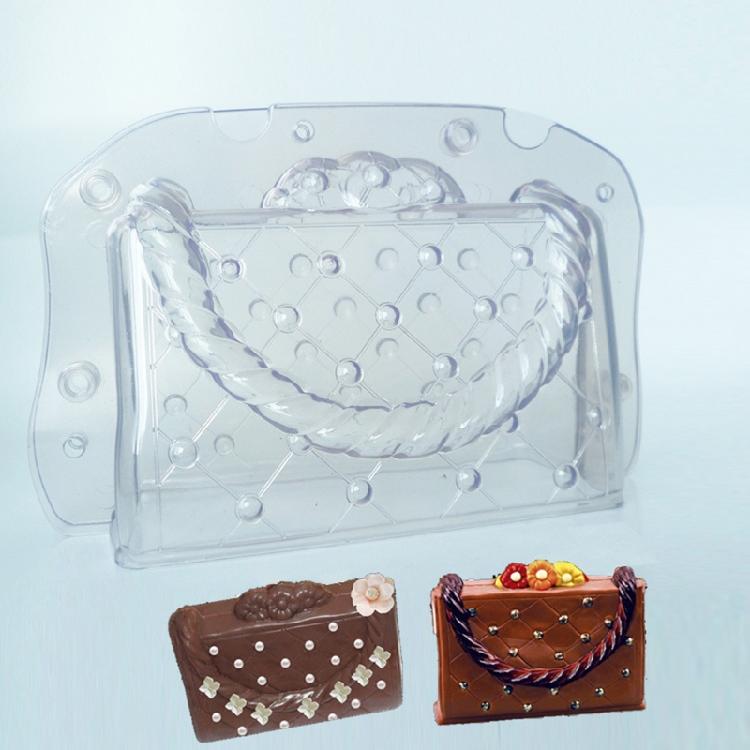 Handtaschenförmige Schokoladenform Backwerkzeug für DIY Kuchen Pudding Schokolade Gelee