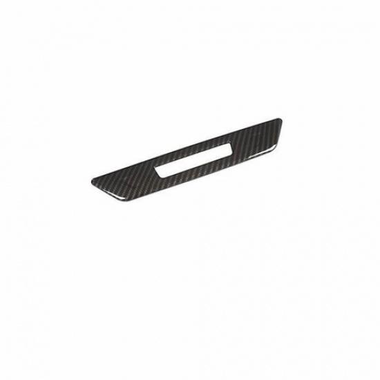 Cover Trim Seat Memory Switch Button 2018- For BMW 5 Series G30 Carbon Fiber