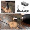 4Pcs 7Pcs High Speed Steel Woodworking Chamfering Hole Enlarging Countersunk Drill Bit Set