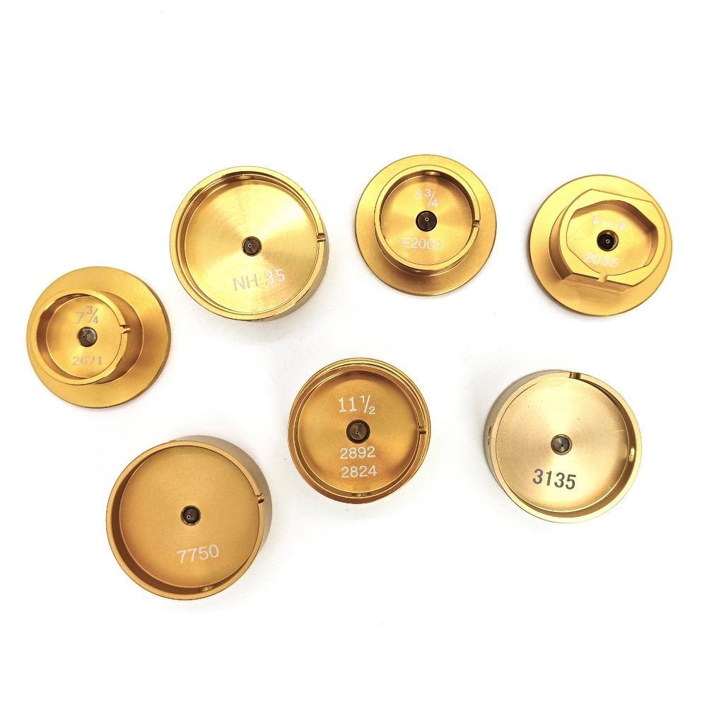 NH35 Watch Movement Holder 7750/3135 Repair Holder Watch Hands Fitting Holder Tool Metal Holding Base 2035/2671/E2000/2892-2824