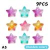 9Pcs Heart-Shaped Decorative Refrigerator Magnets Set Cute Decoration For Home Office Whiteboard Dishwasher Decor Perfect Gift