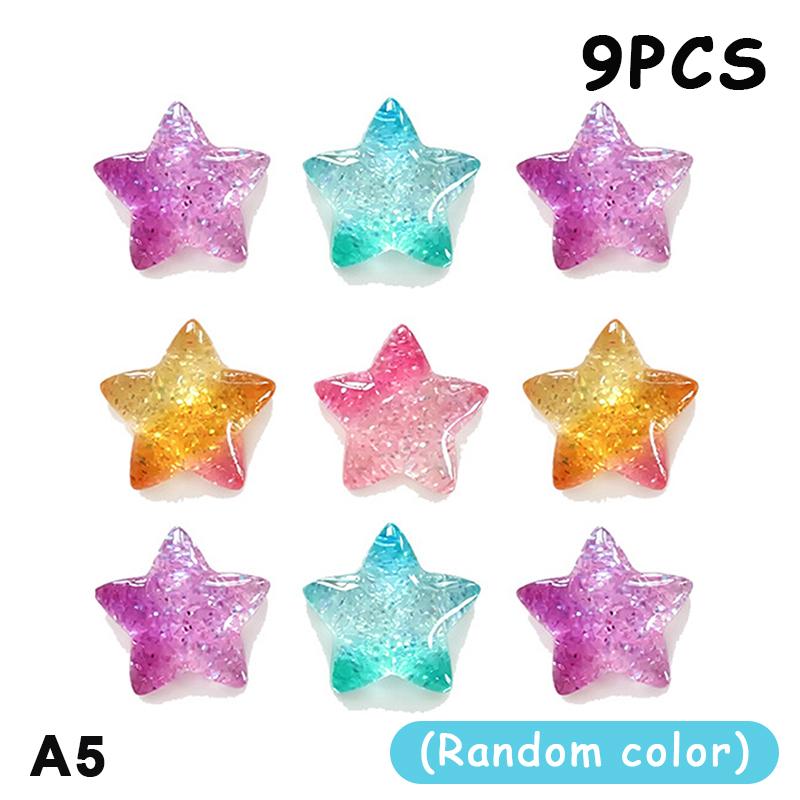 9Pcs Heart-Shaped Decorative Refrigerator Magnets Set Cute Decoration For Home Office Whiteboard Dishwasher Decor Perfect Gift