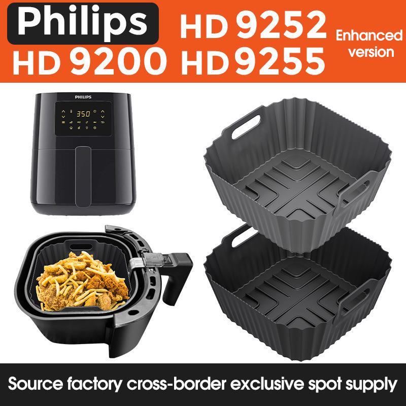 1PCS Air Fryer Silicone Baking Tray Suitable for Ninja SL401 AF400UK AF300 Baking Baking Tray Silicone