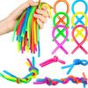 Toys 10PCS Small Fidget Stretchy Noodles 18CM Sensory Stress Relief ADHD Autism Anxiety Therapy Birthday Party Favors Gifts Kids