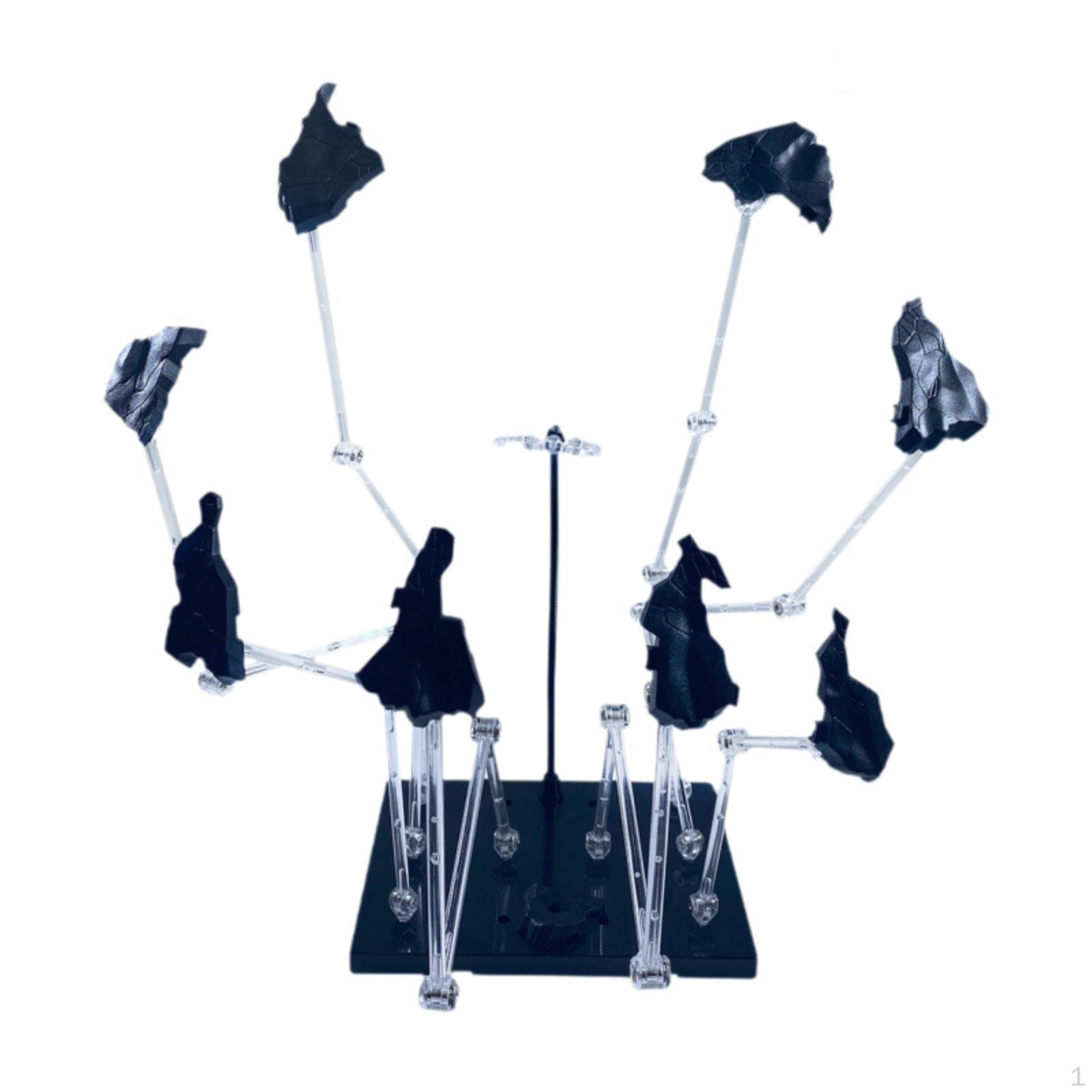 

Action Figure Stand Decorative Doll Model Bracket Creative Lightweight Sturdy Base чорний