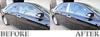 BRIGHTZ Camry AVV50 Finish Stainless Steel Pillar Panels Visor Set AVV 50 V50 Camry Hybrid 12382 Ultra-Mirror (No Needed) 6-Piece [PIL-SIL-160]