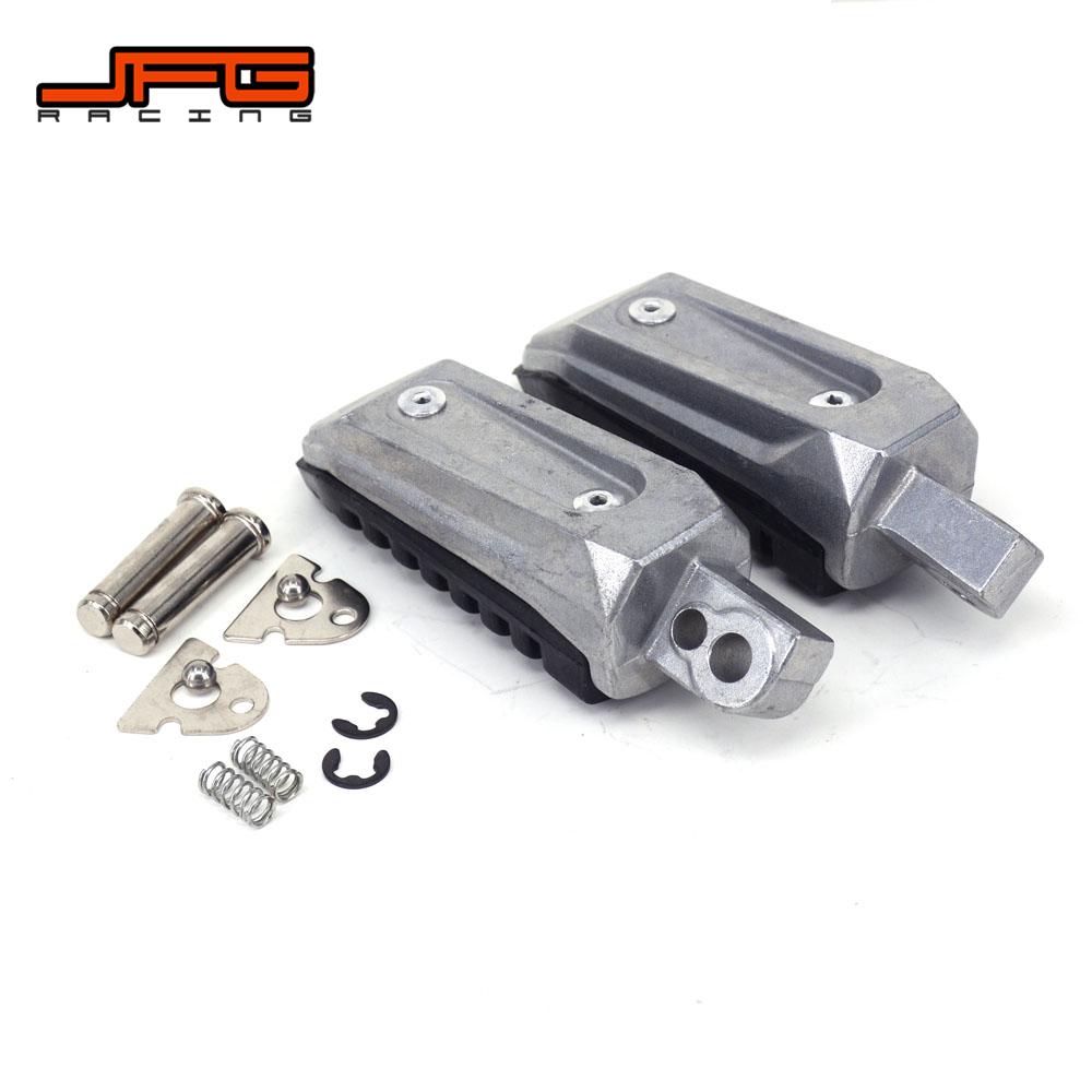 Foot Pegs Pedal For Suzuki GSX1300R 99-12 GSX650 08-12 GSX1400 02-08 V-Strom 650 1000 DL650 DL1000 ALL Years Motorcycle Parts