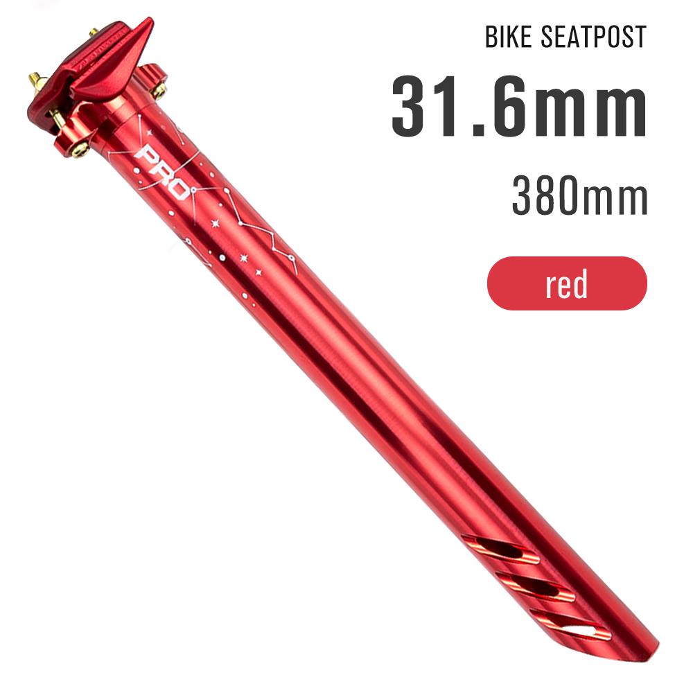TANKE Mountain Road Fahrrad Sattelstütze Ultraleicht Aluminium Legierung MTB Bike Sattelstütze Sitzrohr 27.2/30.9/31,6mm * 400mm Fahrrad Teile