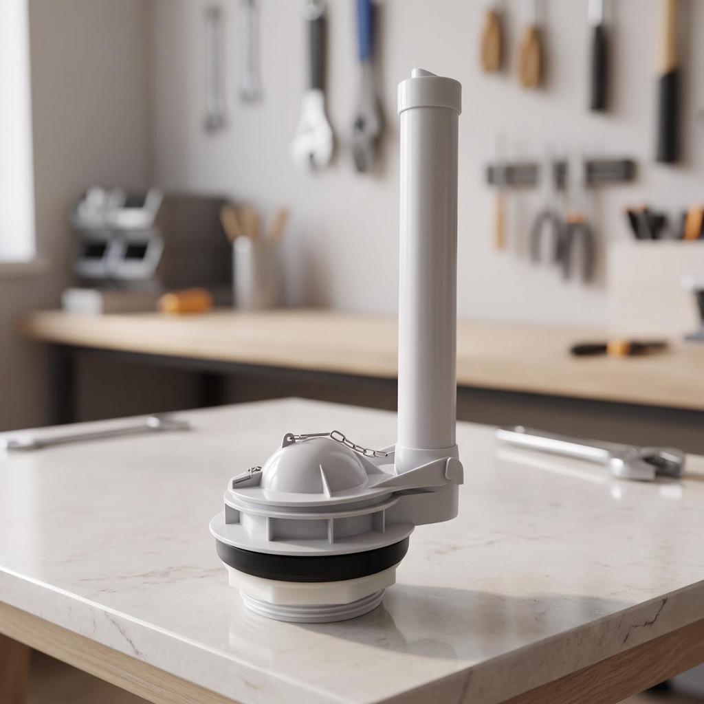 Toilet Flush Valve Compact Split Rugged for Homeowners