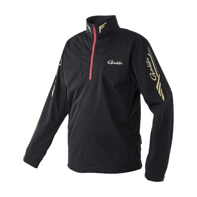 Gamakatsu G Pullover Zip Shirt GM3713 LL Black/Gold
