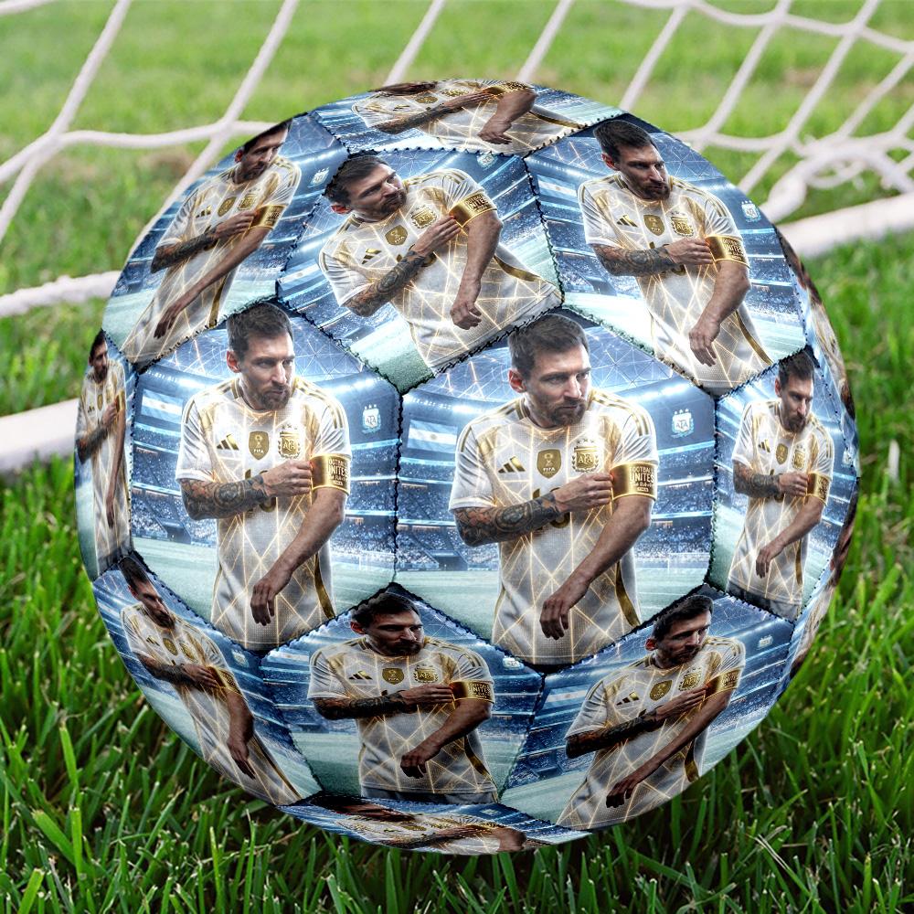 Messi 10 Number World Cup Champion Size 5 Soccer Ball Machinestitched Indooroutdoor Training And Matches Unique Gift For Soccer Lovers