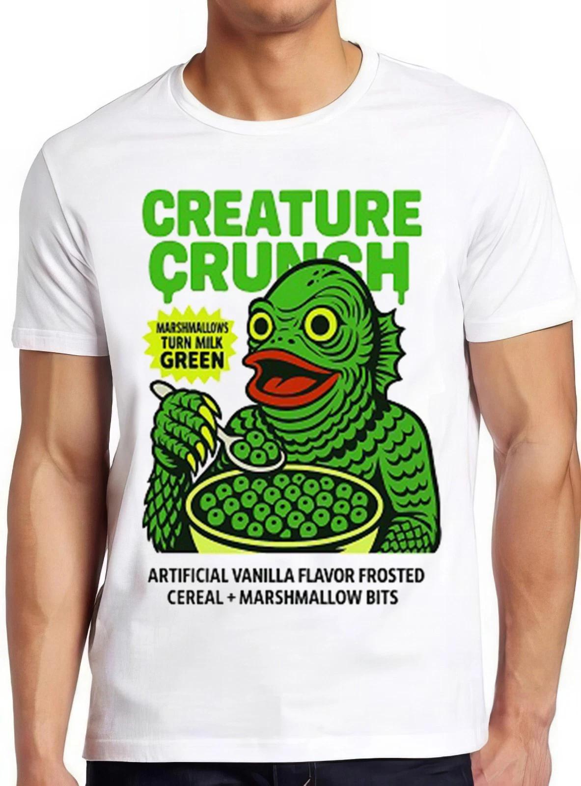 Creature Inspired Parody Cartoon Crunch Black Lagoon Monster Gift T Shirt 2851 XXXL