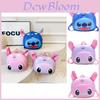 Adorable Cartoon Backpack For Kids In Pink Blue Purple Cute Nylon School Bag