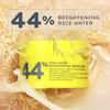 Hyphen 44% Rice Water Brightening Face Serum Pads | 5% Niacinamide & Alpha Arbutin to Reduces Dark Spots & Pigmentation | All Skin Types - 50N