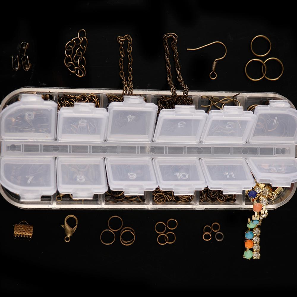 DIY Schmuckzubehör, Handgefertigte Ohrringe, Einzelne Ringohrringe, Anhänger, Armbänder, Ketten, Diamantketten, Materialsets, Werkzeugsets.