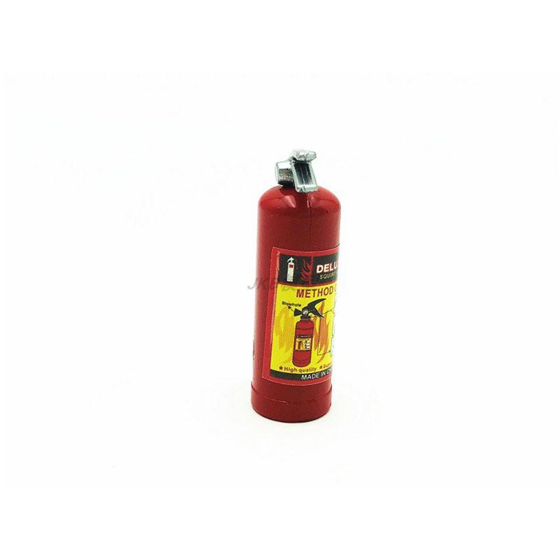1/10 & 1/8 Scale Climbing Gear: Simulated Fire Extinguisher & Decorative Fire Bucket Parts