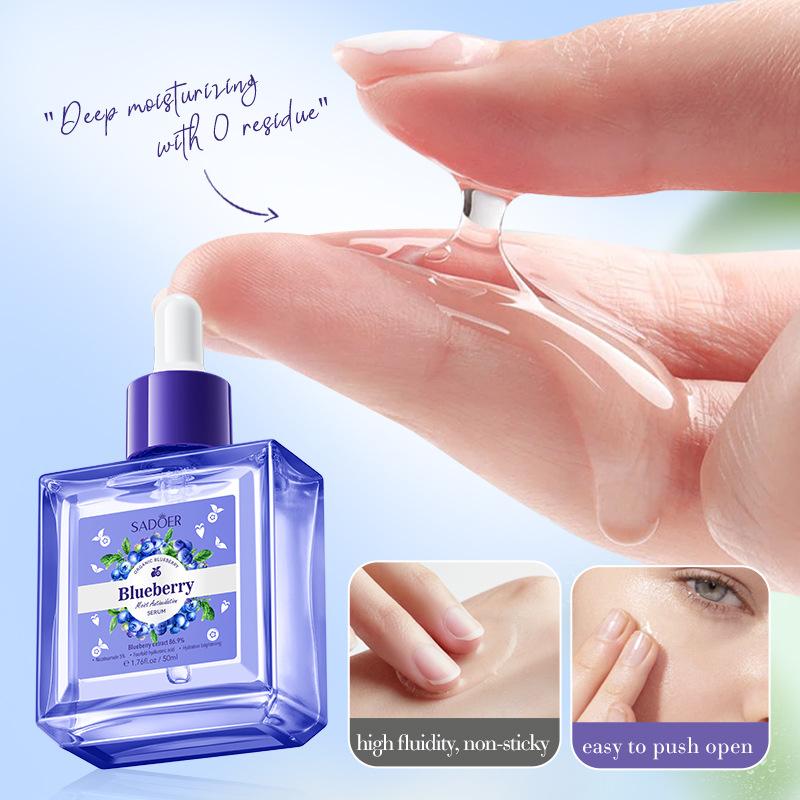 Blueberry Hyaluronic Acid Serum SADOER Moisturizing, Hydrating Serum