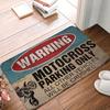 Welcome Beware Of Wife Kids And Pets Doormat Anti-Slip Bathroom Kitchen Mat Garden Garage Door Floor Entrance Carpet Rug