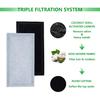 12 Pack Pet Fountain Replacement Carbon Filters Compatible with Pioneer Pet Plastic Fountain Raindrop, Feng Shui, Serenity, Magnolia & EveryYay, Cat