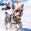 Sunshade Hat for Dogs Adjustable Mini Puppy Helmet Small And Medium Dogs, Lightweight Protective Pet Riding Equipment Safety Hat, Headgear with