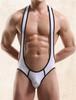 Maeau Mesh Wrestling Singlet Boxer Briefs with Breathable and Size L Men's T-Back, Quick-Drying Bodysuit, One-Piece Set, Loungewear, Sports, Fitness,