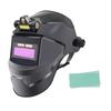 Auto-Darkening Welding Helmet with Headlight Lightweight Arc Proof Mask Multifunctional Welding Shield for Various Applications