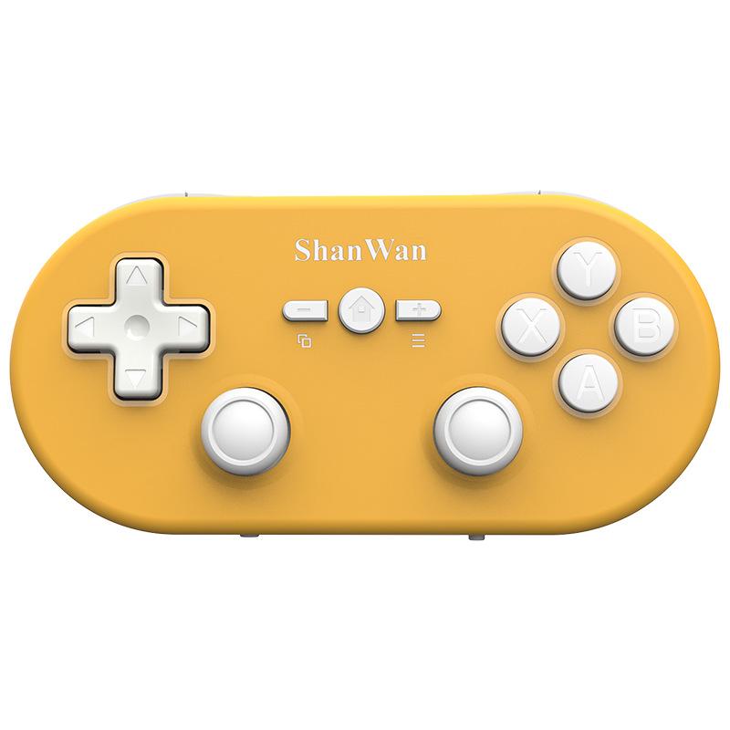ShanWan Q37 Mini Wireless Gamepad Bluetooth Micro Game Controller Hall Double Joystick for PC Windows Android IOS Mobile Phone