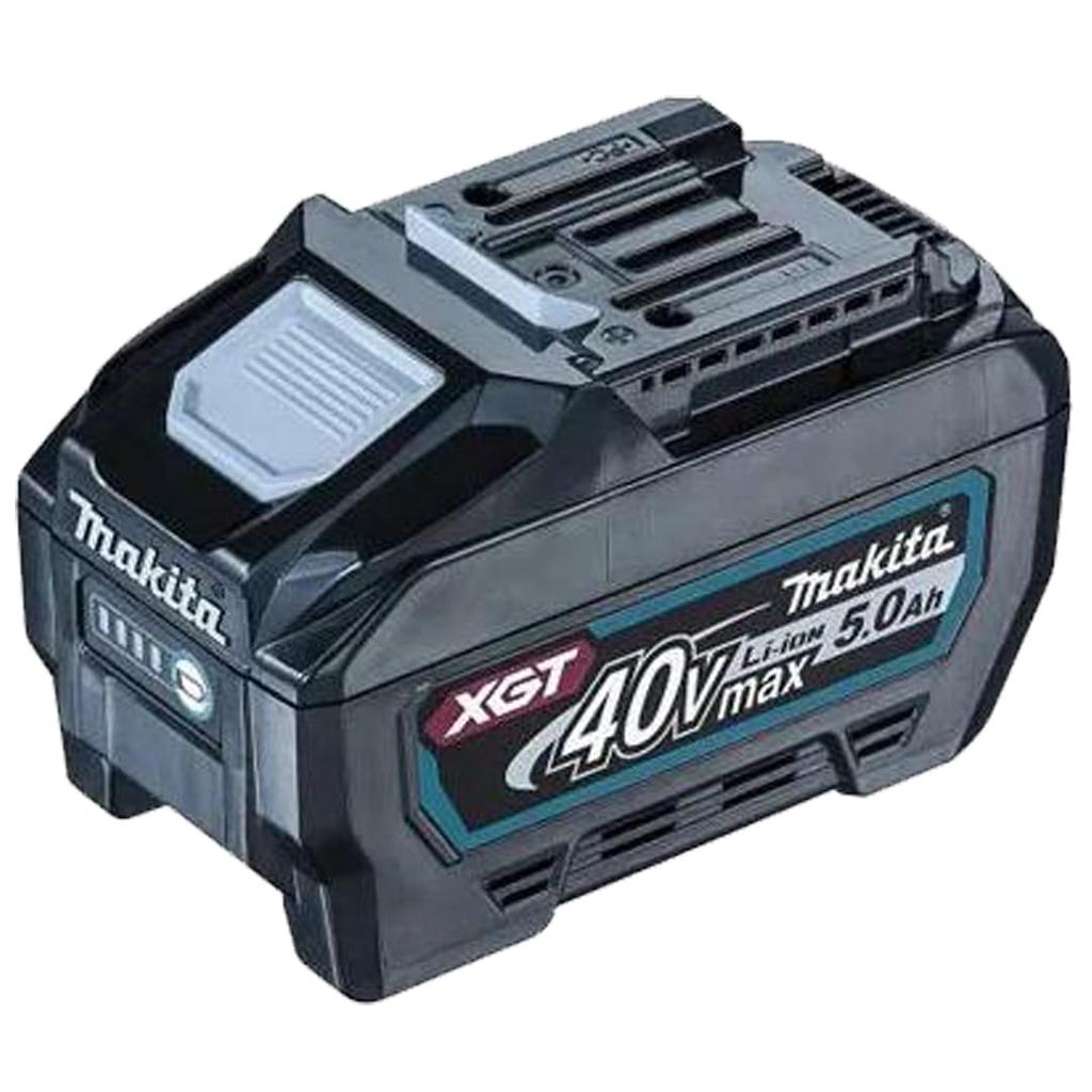 Genuine Makita 40Vmax Battery with Remaining Capacity In Original SHIBASHO Shibasho Accessory 5.0Ah [BL4050F] Lithium-ion Display, A-72372, Box, (with