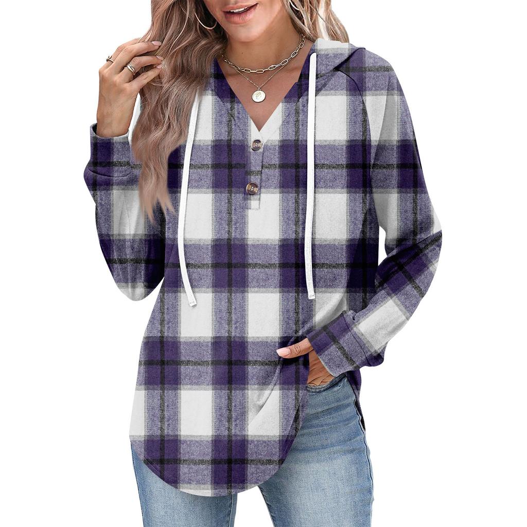 Women's Fashion Women's Lightweight Long Sleeve Pullover With Pockets Preppy Graphic Hoodie