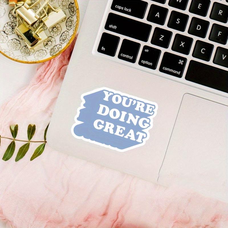 Cute fridge magnets | Self care refrigerator magnet | You're doing great | You can do hard things magnet