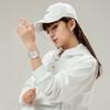 FILA 6113 Series Quartz Watch Silicone Strap White Dial 30M Water Resistant Sport Trend Couple Watch Women watches FLM38-6113-025