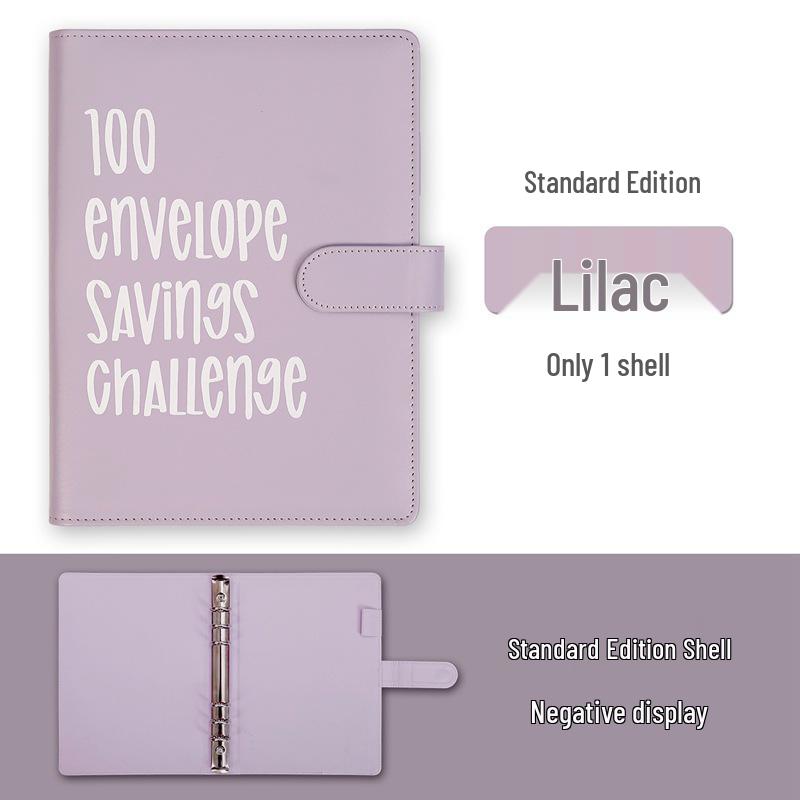 100-Day Cross-Border Savings Challenge Notebook for Couples