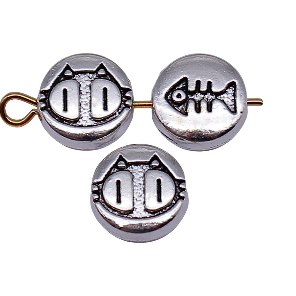 Small Hole Spacer Beads Minimalist Animal Charms For Pet Jewelry Components