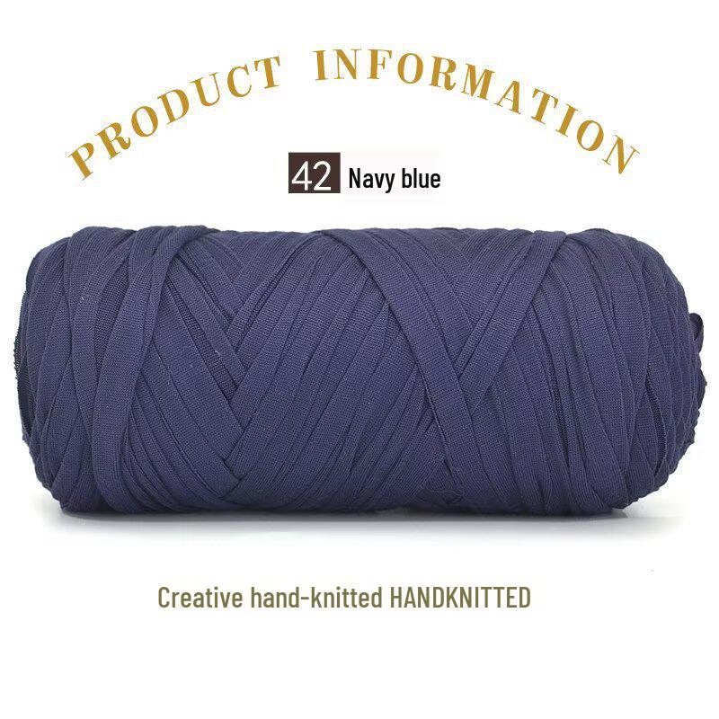 200g High Elastic Cloth Strip Yarn for DIY Weaving: Crochet Blankets, Floor Mats, Storage Baskets & More