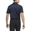 Adidas ALLOVER PRINT Core Allover Print Golf Polo Shirt Golf Clothing Men's Collegiate Marine Blue HZ0416