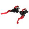 Motorcycle Hydraulic Brake Clutch Levers Kit Aluminum Alloy Brake Lever Handle Universal for 22mm