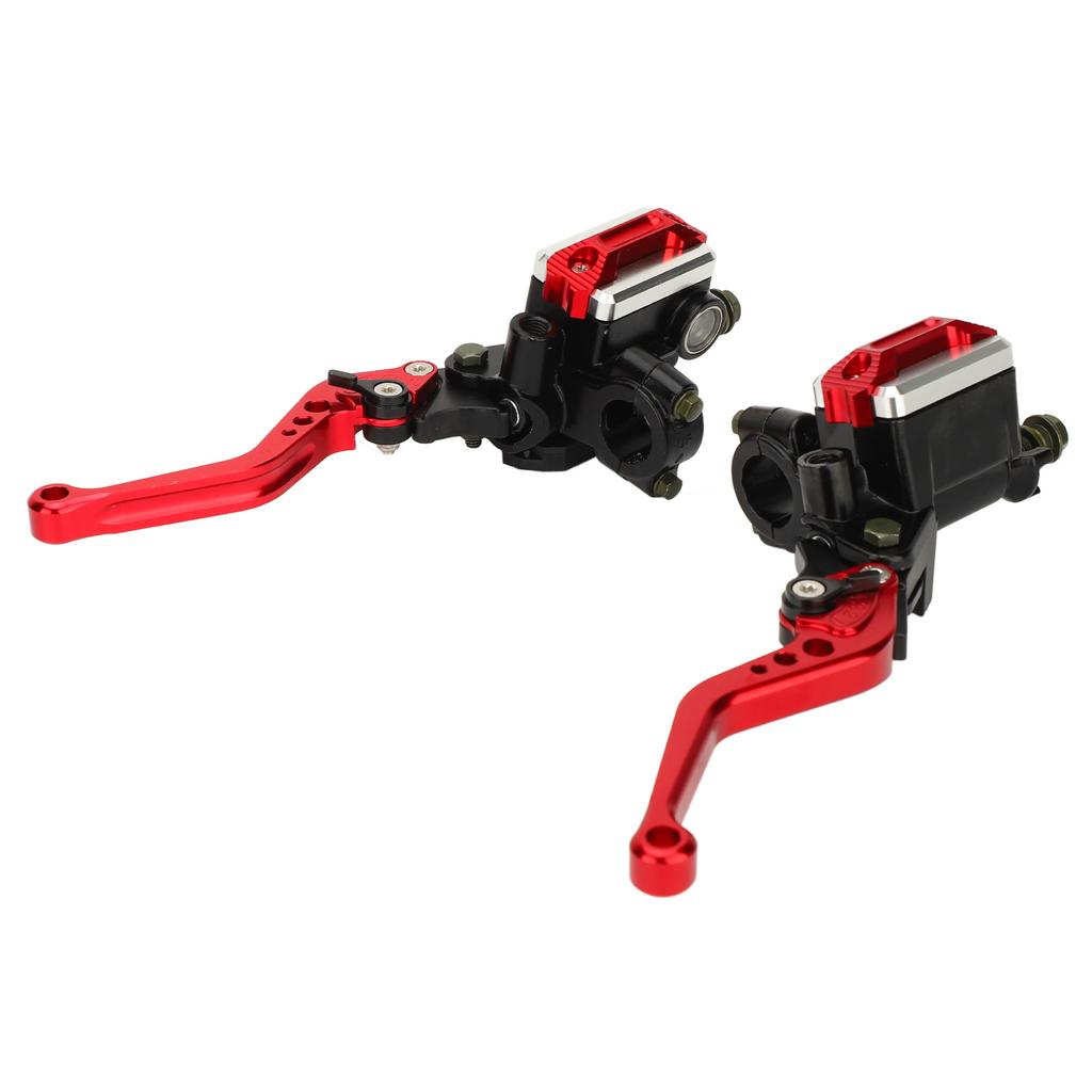 Motorcycle Hydraulic Brake Clutch Levers Kit Aluminum Alloy Brake Lever Handle Universal for 22mm