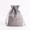 10Pcs/Lot 7x9 9x12 10x14 13x18cm Coffee Beans Storages Bag Plants Gift Pouches Jute Jewelry Sachet Xmas Party Decoration Pocket