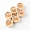 Slowly Volatile Expanded Fragrant Wood Maple Leaf Pattern Wooden Essential Oil Diffuser Aromatherapy Inhaler Desktop Ornament