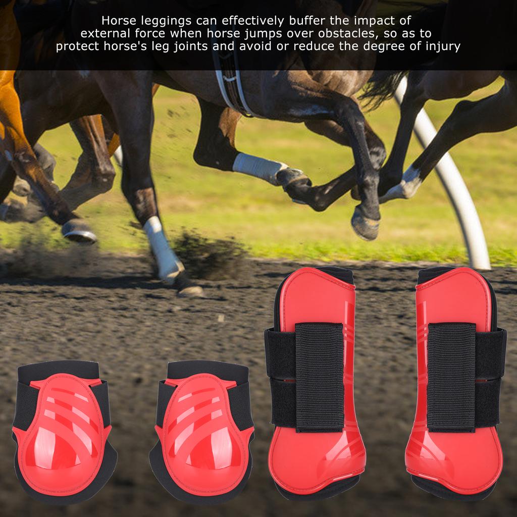 Horse Support Boots Leg Thicken Cov Elastic Brthable Wrap Cushion Pad