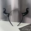Devil Ear Headbands Cartoon Animal Horn Headgear Supply Halloween Props Lovely Role Play for Fan Event