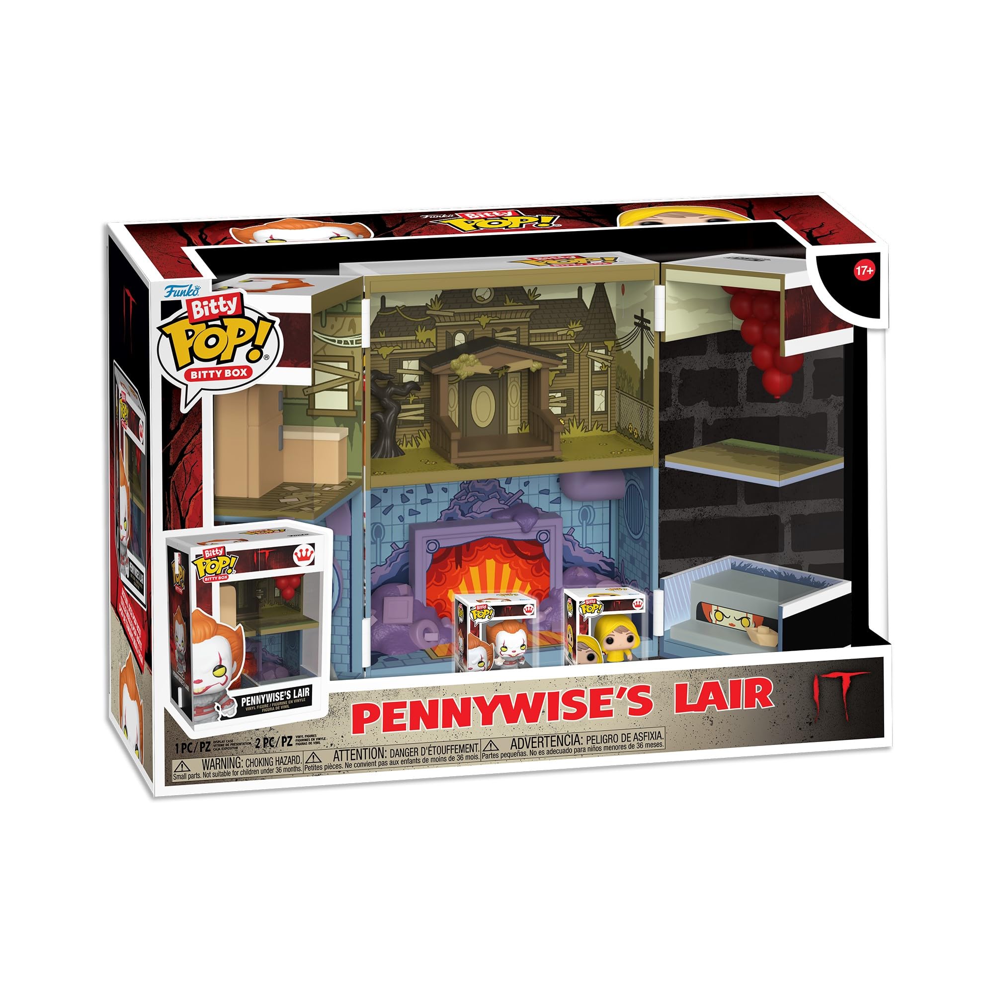Funko Bitty IT Lair Pop! Boxes - Pennywise s