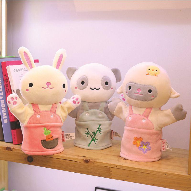 Adorable Animal Plush Hand Puppets For Kids' Storytelling And Playtime