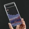 Case for Google Pixel 7a 7Pro 7 6a 6 6Pro 8A 8Pro 5G Transparent Clear Japan Anime Landscape Scenery Phone Cover Fundas Shells