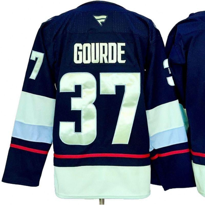 Men Women Ice Hockey Training Jersey Long Sleeve Sportswear NHL Team Utah Grizzlies Devils Kraken Blue Jackets