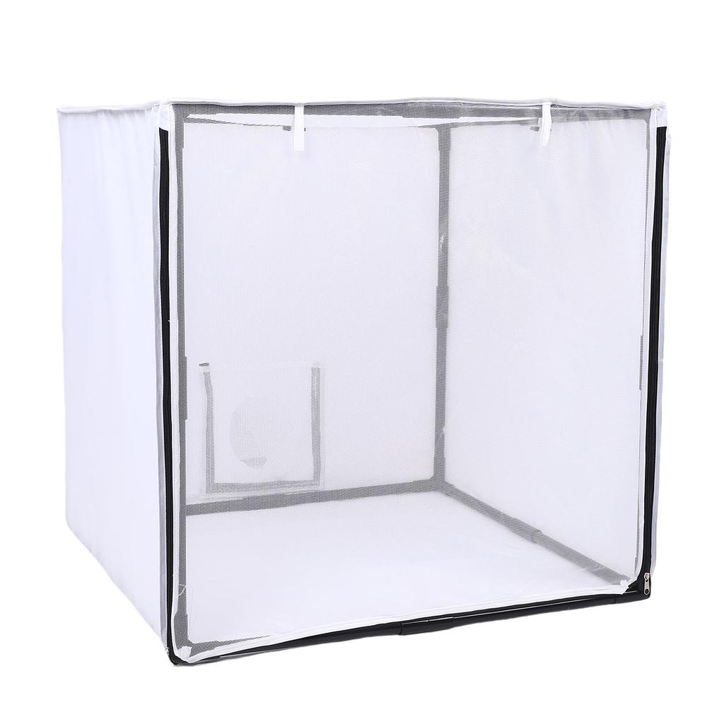 Cabina di Verniciatura a Spruzzo Portatile con Filtro e Tenda a Rete Tenda da Pittura Mobile Smontabile per Garage Studio Cortile