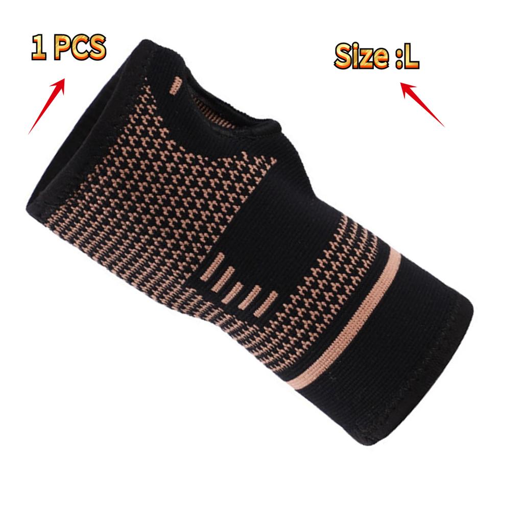 Brățară sport de compresie pentru încheietura mâinii. Susținerea mânecii. Mănușă elastică pentru palmă  (1 PCS )