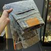 JYL Mens Jeans American Heavyweight Cargo Spring Tapered Denim Pants