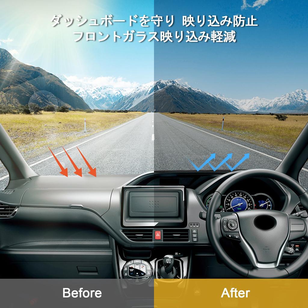 Mata na deskę rozdzielczą dla Voxy Noah 80 VOXY NOAH 80 wczesne i późne wnętrze deski rozdzielczej ochrona deski rozdzielczej ochrona przed słońcem Voxy Noah seria 80, modele, pokrowiec,